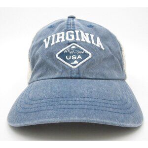 Virginia USA Embroidered Adjustable Mesh Hat (C)